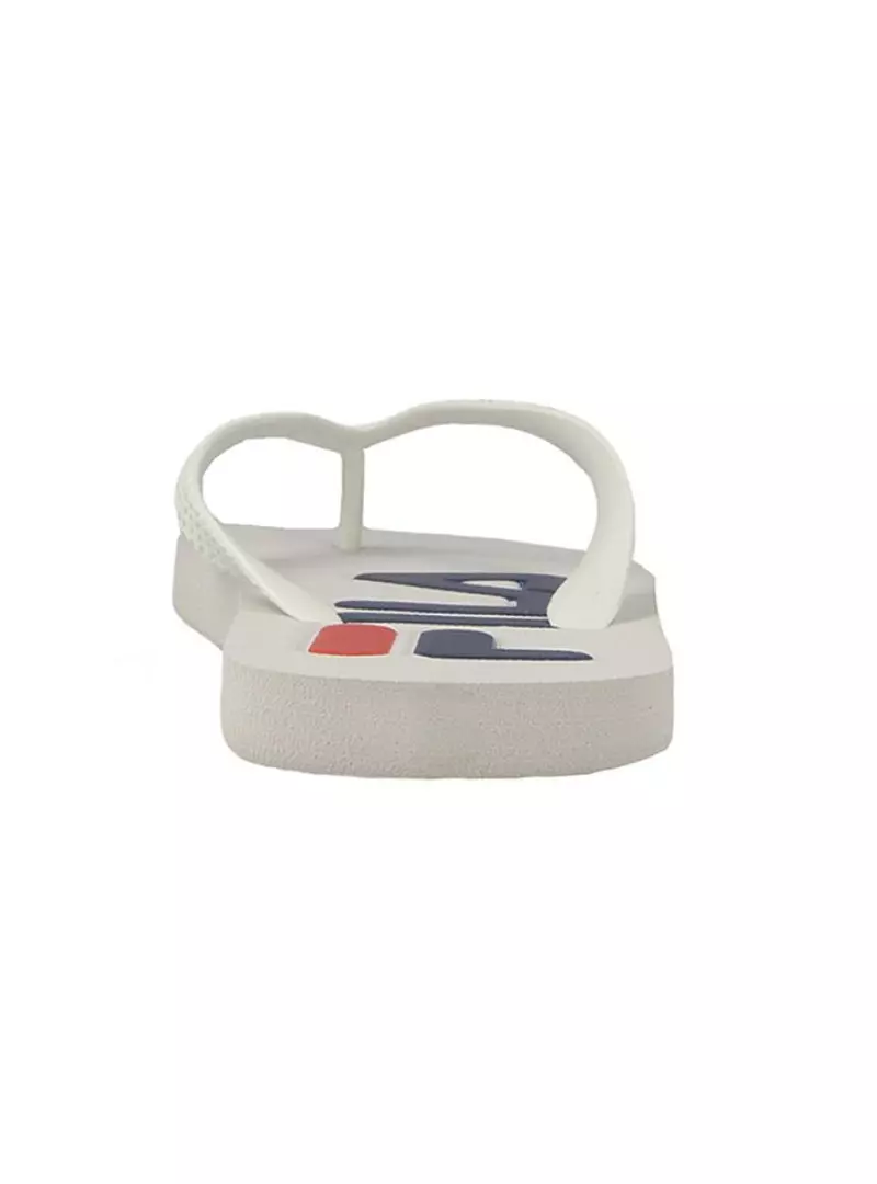 Fila Damskie Klapki Troy Slipper - Białe | Lekkość