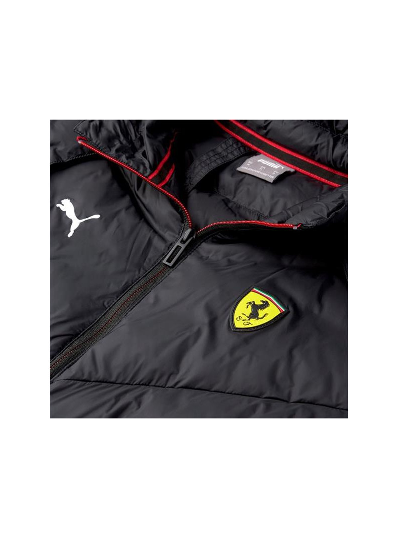 Puma Męska Kurtka Ferrari Race T7 Ecolite Czarny | Oficjalny sklep | Monotox