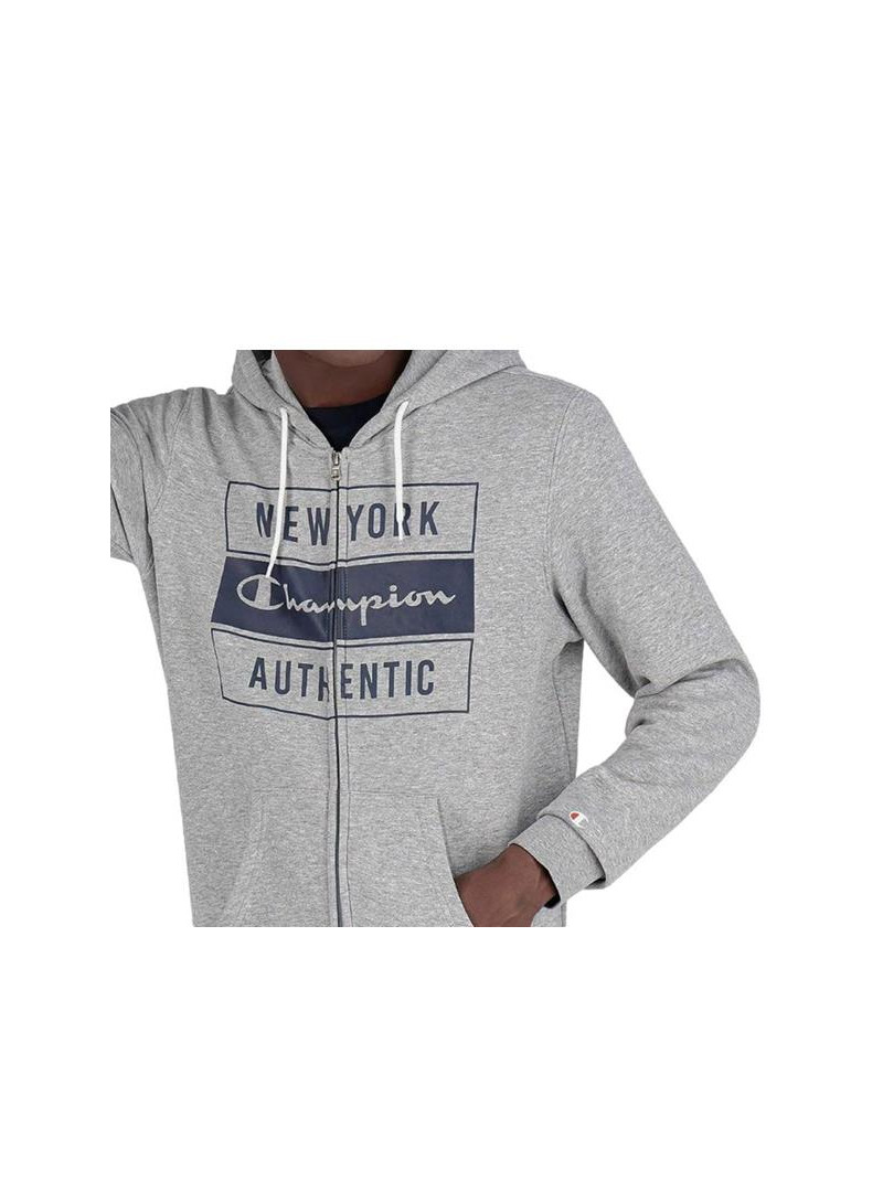 Champion HOODED FULL ZIP SWEATSHIRT 216605EM006
