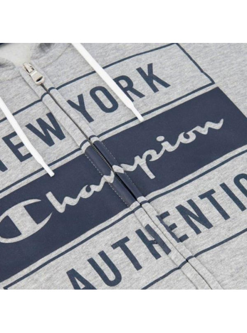 Champion HOODED FULL ZIP SWEATSHIRT 216605EM006