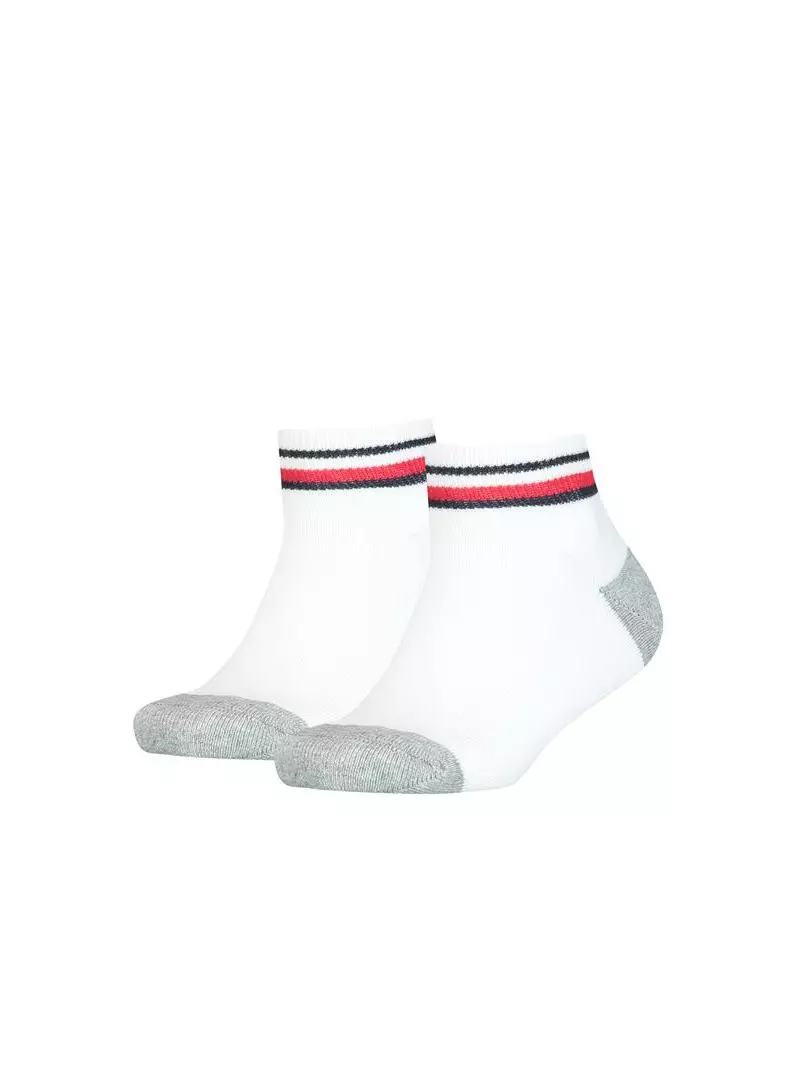 Tommy Hilfiger Junior Skarpety Sportowe - Białe