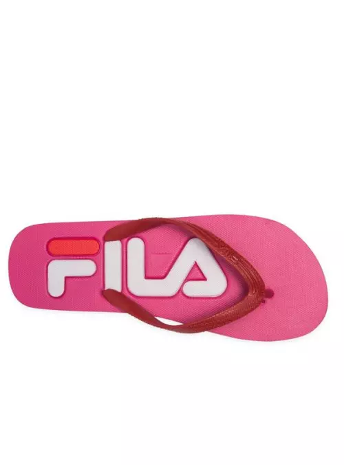Fila Damskie Klapki TROY SLIPPER W Różowy